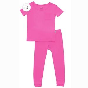 KYTE Short sleeve pants pajamas - raspberry